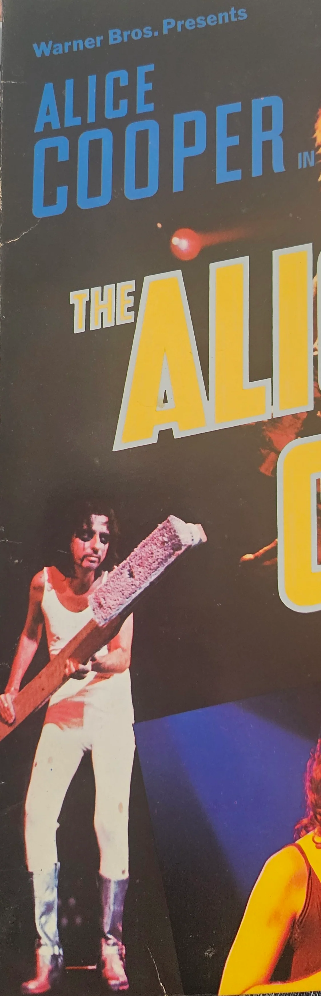 Alice Cooper- The Alice Cooper Show: Recorded Live On The 1977 Tour (Early 1980s UK Reissue)(Some Surface Marks; Sleeve Creasing) - Image 2