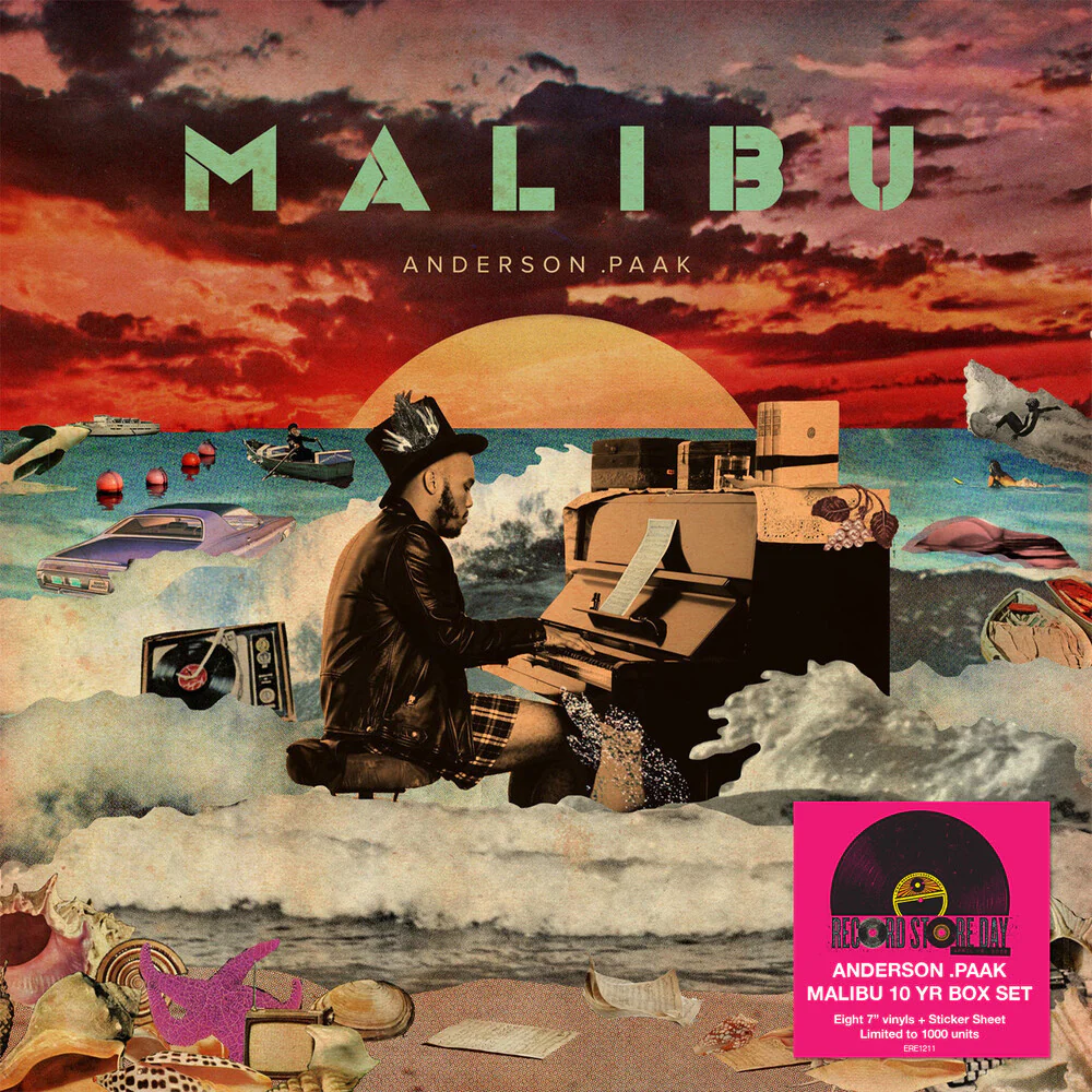Anderson Paak- Malibu: 10th Anniversary (Beach Cooler 7" Box Set) [RSD 2026] - Image 4