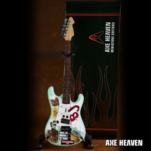 Axe Heaven Billie Joe Armstrong 70's BJ Blue Mini Guitar Replica BJ-505 - Image 3