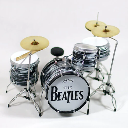 Axe Heaven Fab Four Classic Oyster Mini Drum Kit Replica AH-RINGO-1 - Image 2