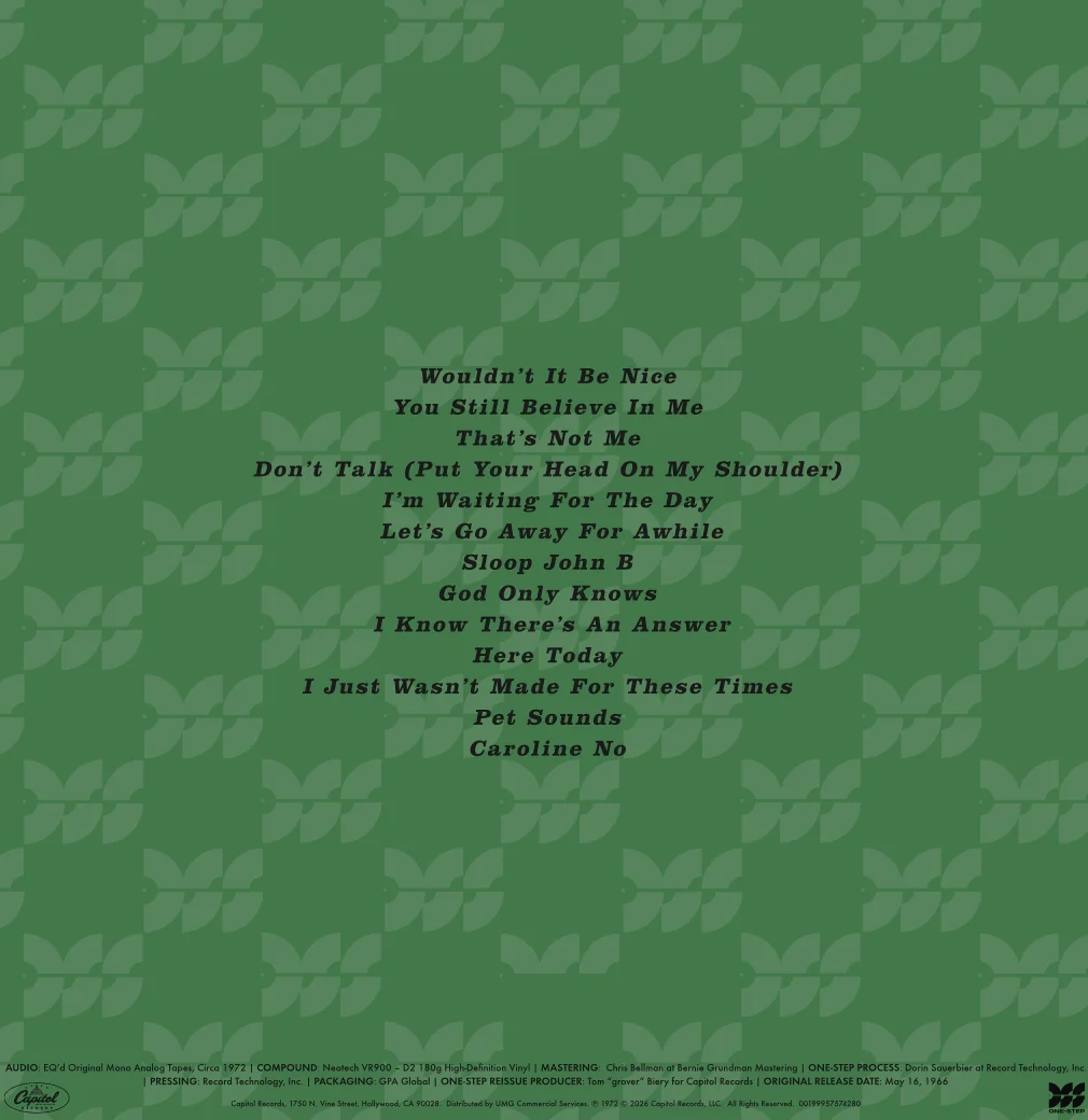 Beach Boys- Pet Sounds (Monophonic DSS One Step) (PREORDER) - Image 3