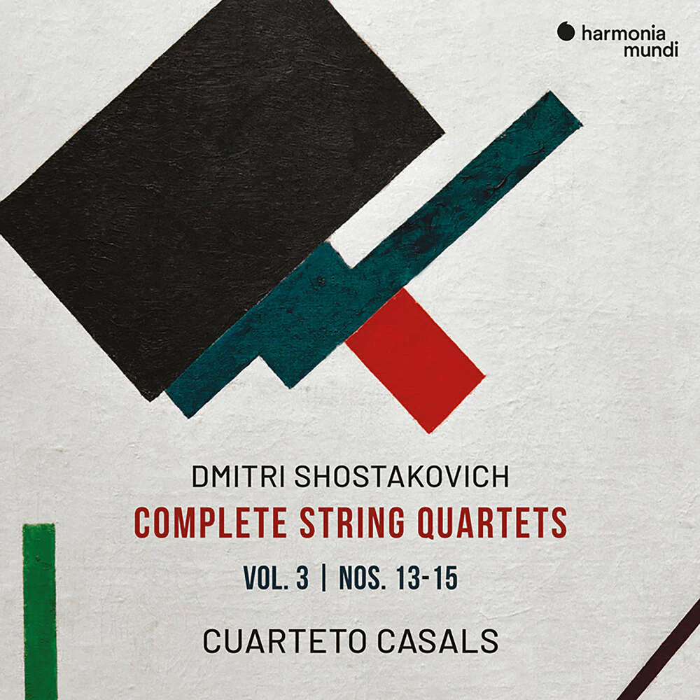 Cuarteto Casals- Shostakovich: Complete String Quartets 3 (CD)