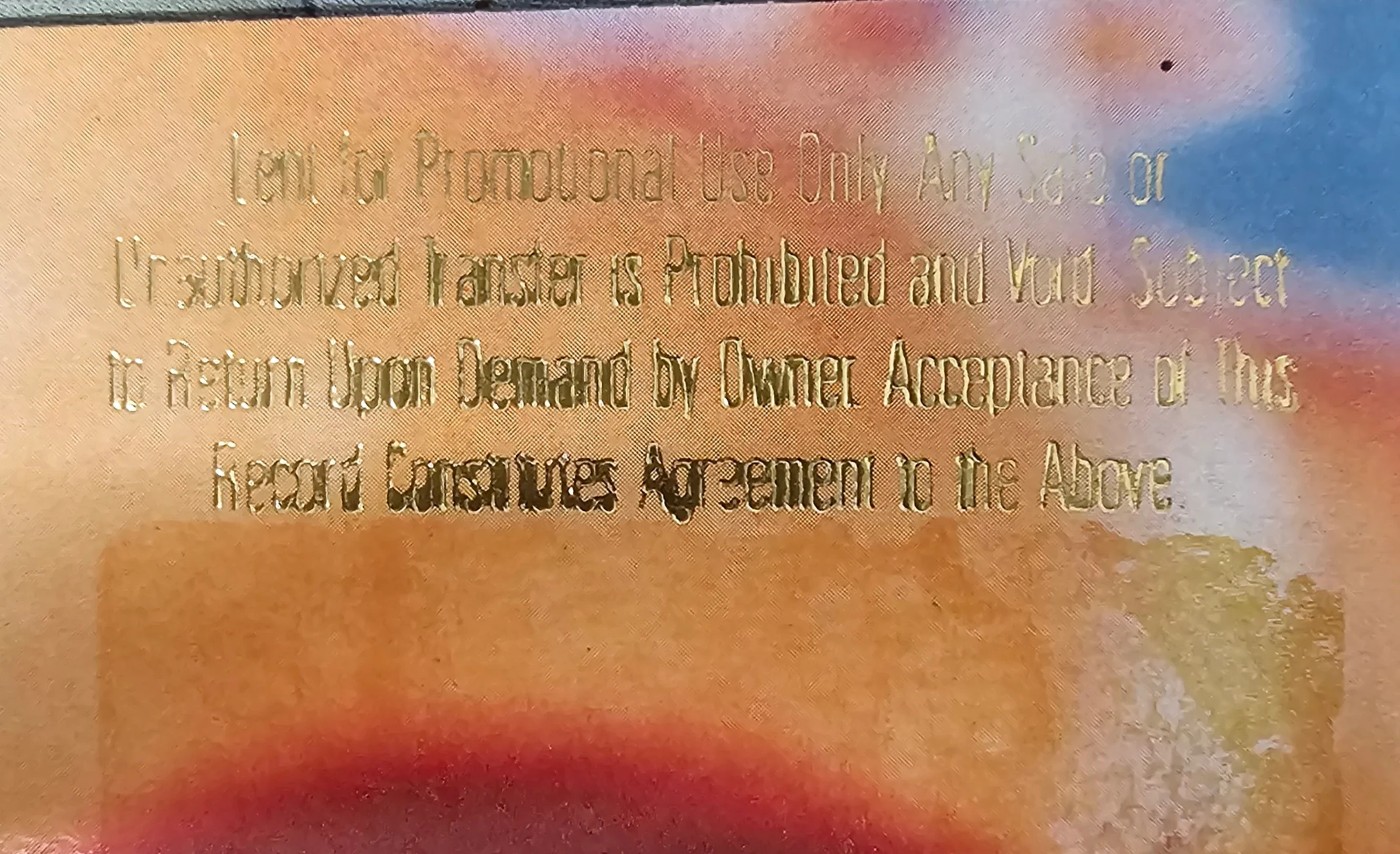 Depeche Mode- Never Let Me Down Again (12")(Promo Stamped, Sleeve Damage On Back) - Image 3