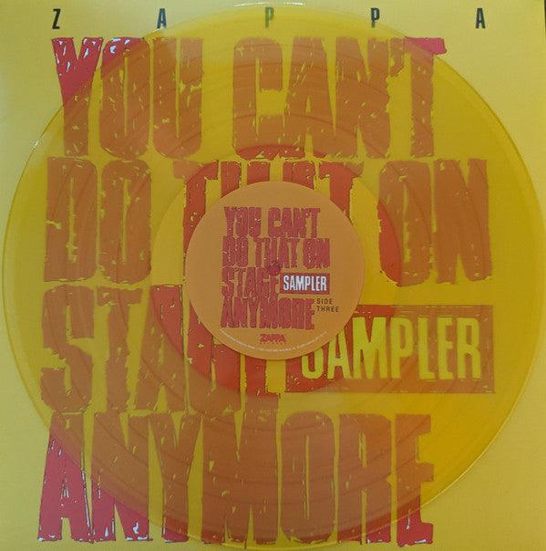 Frank Zappa- You Can't Do That On Stage Anymore (Sampler)(RSD20 1x Red Translucent/1x Yellow Translucent Vinyl)(Marker Through Barcode) - Image 3