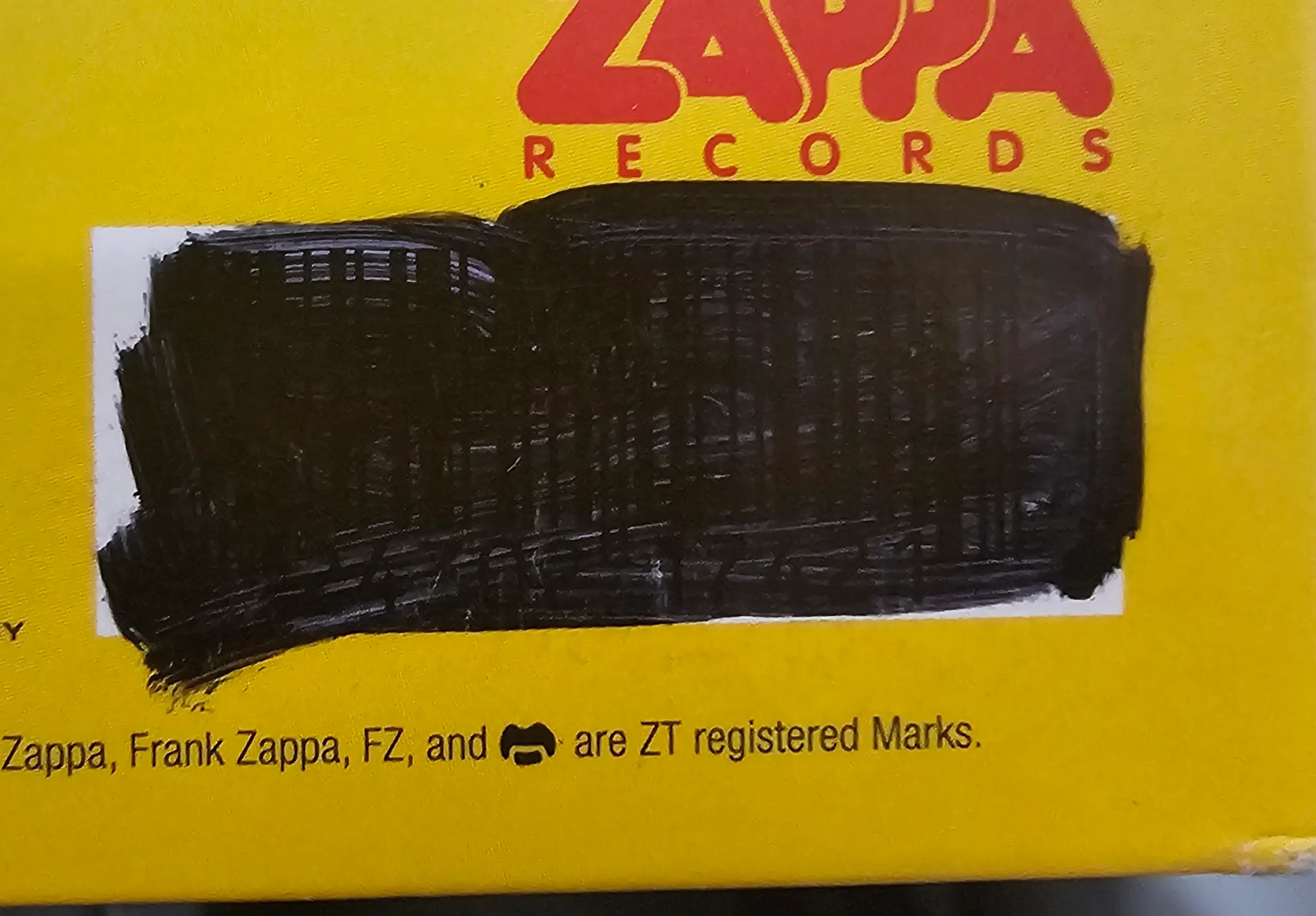 Frank Zappa- You Can't Do That On Stage Anymore (Sampler)(RSD20 1x Red Translucent/1x Yellow Translucent Vinyl)(Marker Through Barcode) - Image 4