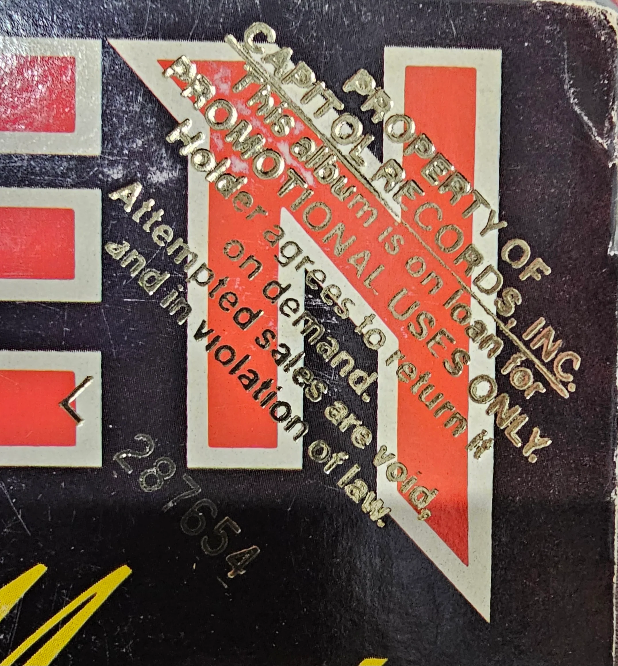 Iron Maiden- Piece Of Mind (Promo Stamped, Light Sleeve Wear) - Image 4