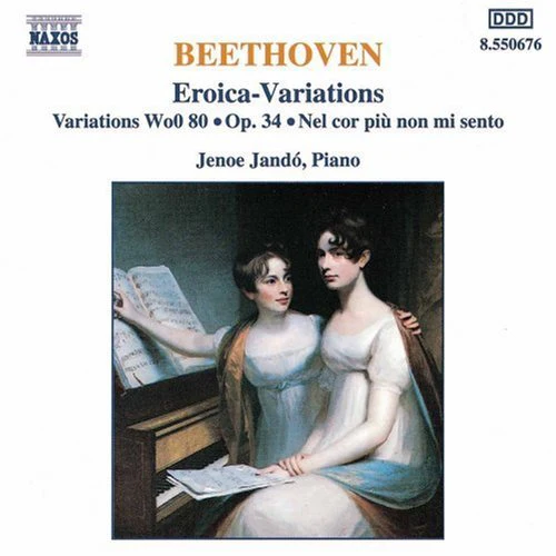 JenÅ‘ Jandó- Piano Variations Opp. 34 & 35 (CD)