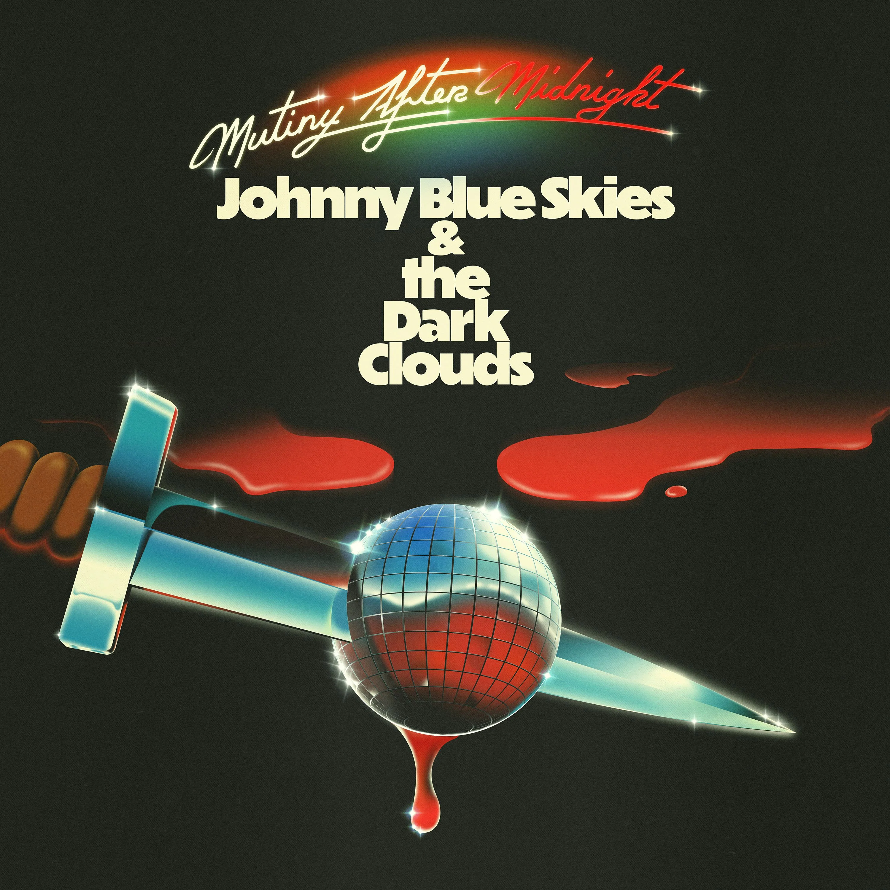 Johnny Blue Skies & the Dark Clouds- Mutiny After Midnight (Indie Exclusive Red Vinyl) - Image 2