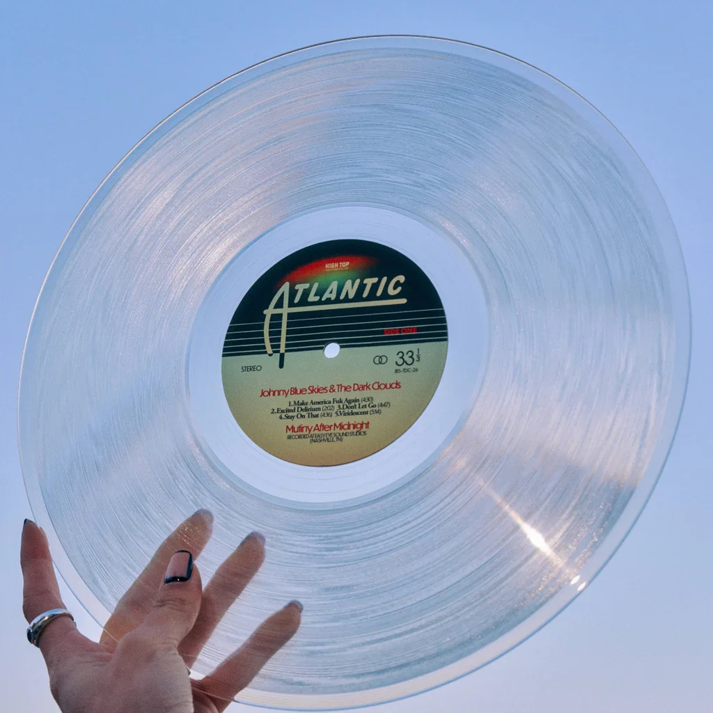 Johnny Blue Skies & the Dark Clouds (Sturgill Simpson)- Mutiny After Midnight (Indie/D2C Exclusive Ultra Clear Vinyl) - Image 2