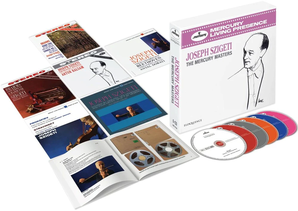JOSEPH SZIGETI- Joseph Szigeti: The Mercury Masters (Box) (Aus) (CD)