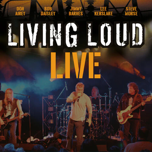 Living Loud- Live - Limited Splatter Green Vinyl - Image 3