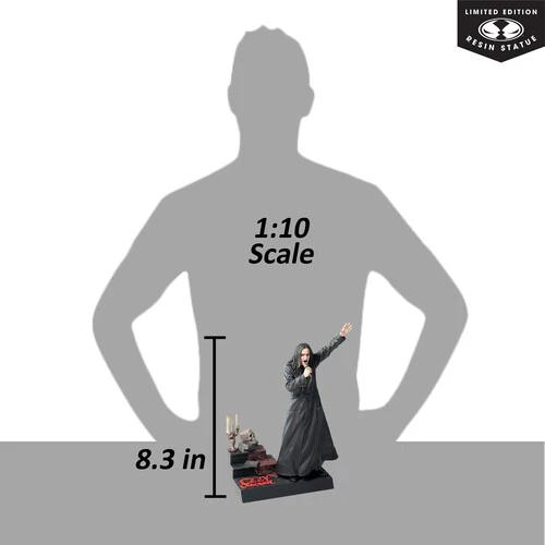 McFarlane Toys- Ozzy Osbourne (Music Maniacs) 1/10 Scale Resin Statue - Image 3