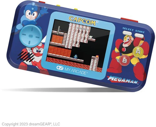 My Arcade Mega Man Pocket Player Pro Handheld Portable Gaming System - Image 4