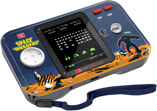 My Arcade Space Invaders Pocket Player Pro Handheld Portable Gaming System - Image 2