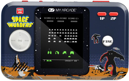 My Arcade Space Invaders Pocket Player Pro Handheld Portable Gaming System - Image 3