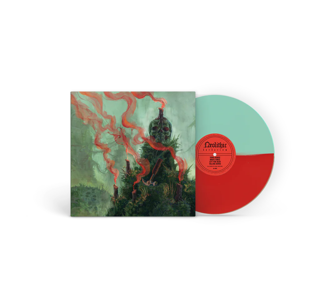 Neolithic- Barbarism (Mint/Red Split Vinyl) (Streets Of Hate) - Image 2