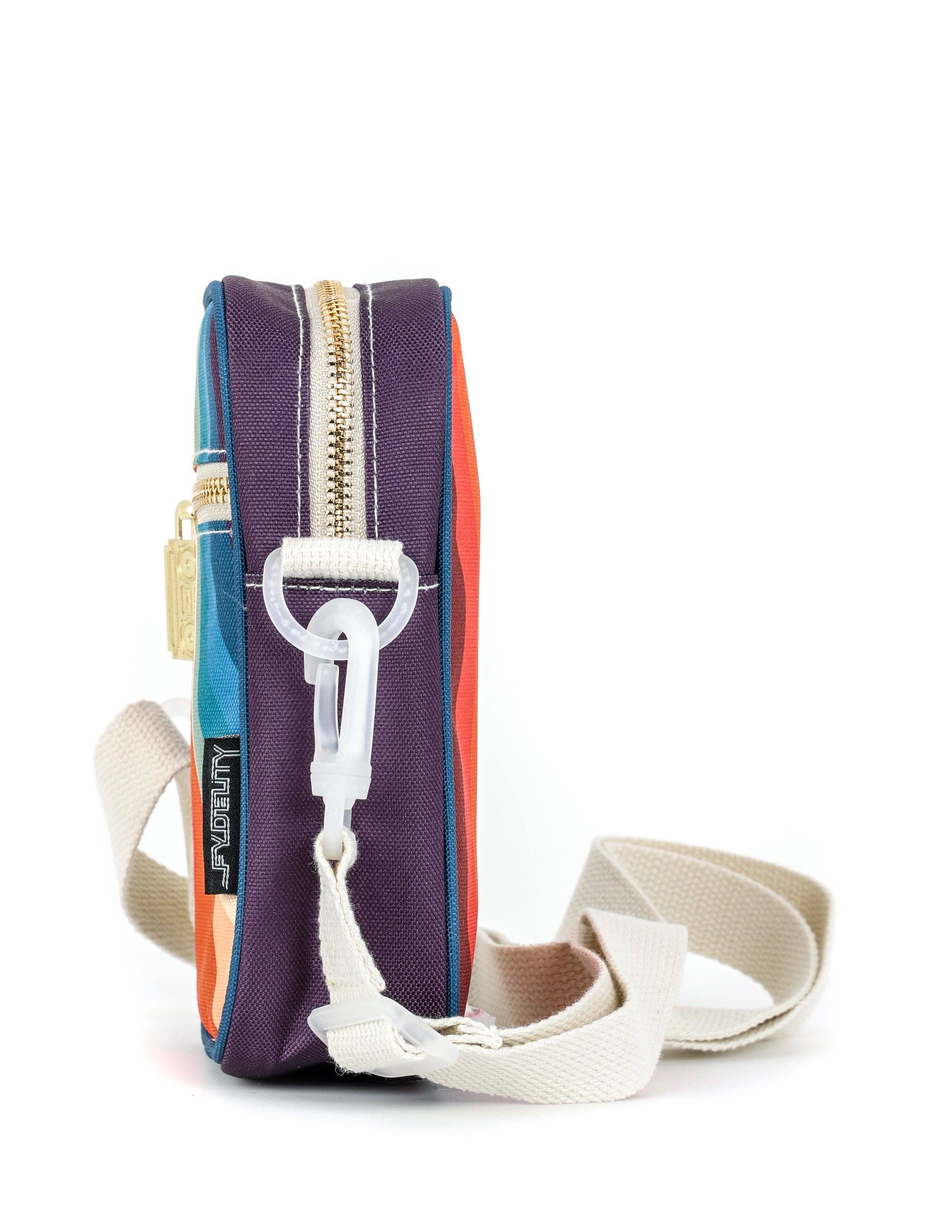 Fydelity Small Crossbody Shoulder Bag - Groovy - Image 3