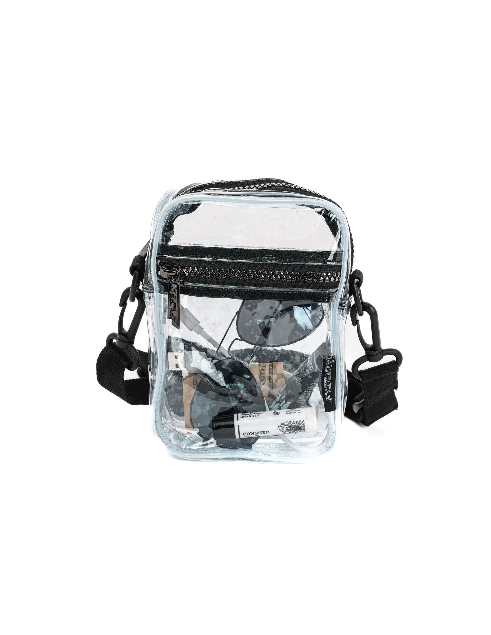 Fydelity Small Crossbody Shoulder Bag | Stadium Ready Clear - Image 2