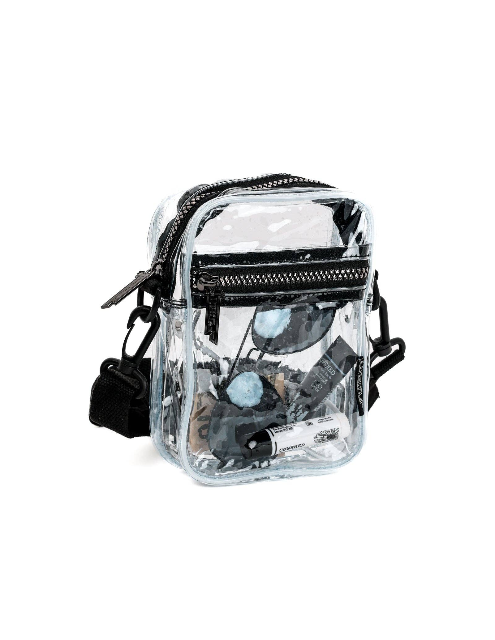 Fydelity Small Crossbody Shoulder Bag | Stadium Ready Clear - Image 3