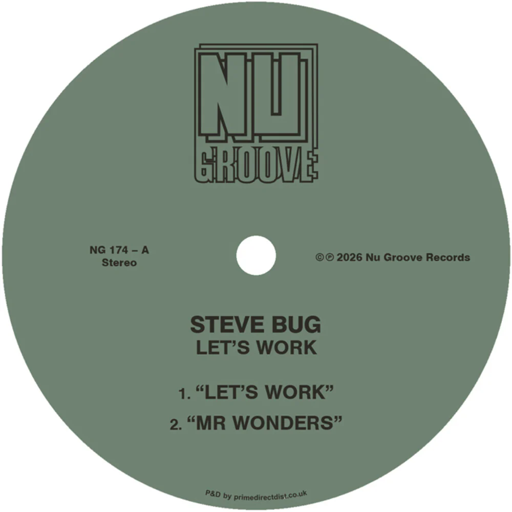 Steve Bug- Let's Work (PREORDER)