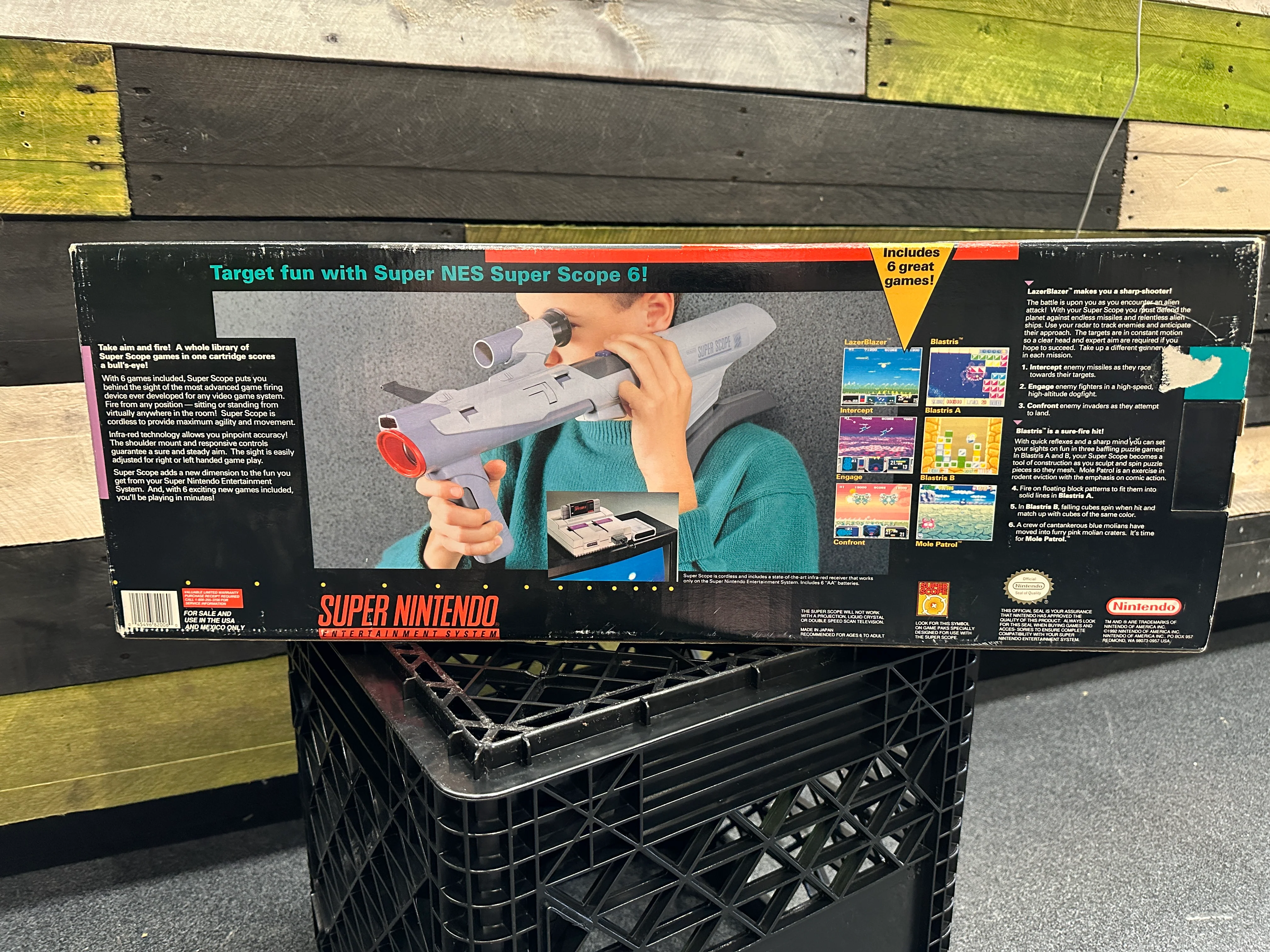 Super NES Super Scope 6 (In Box w/Game & Manuals) - Image 4