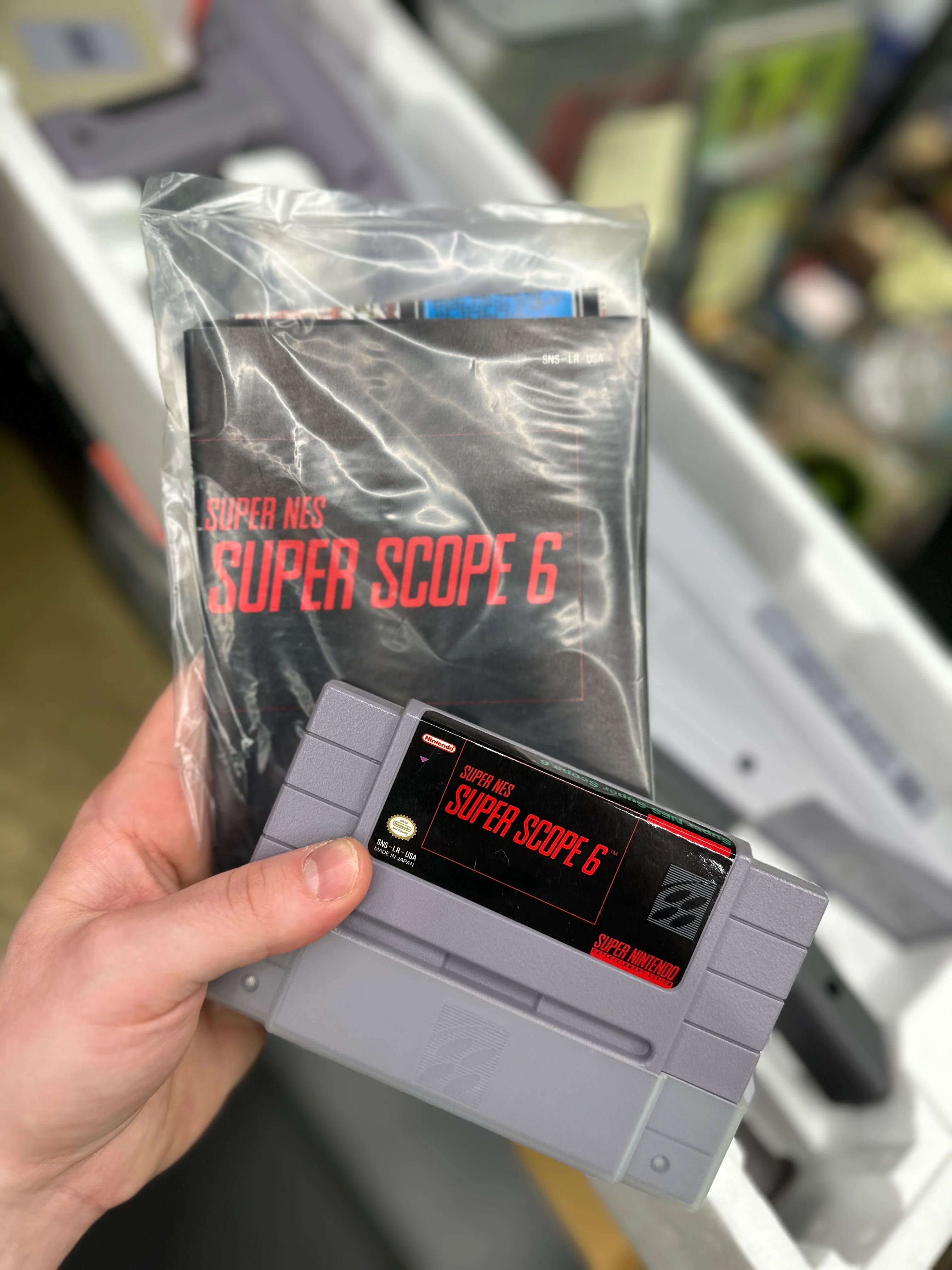 Super NES Super Scope 6 (In Box w/Game & Manuals) - Image 5