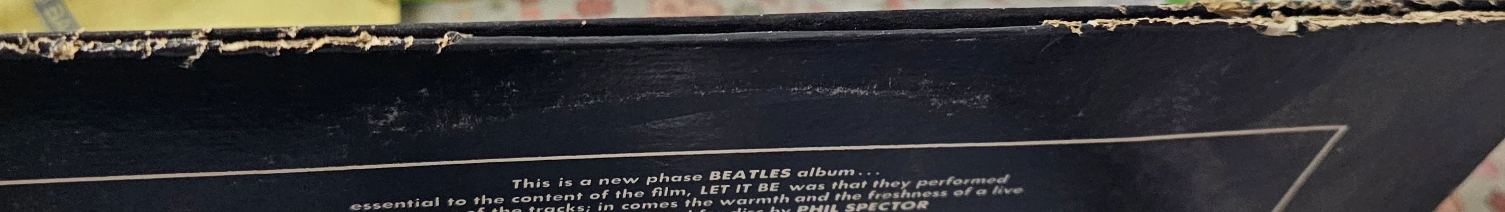 The Beatles- Let It Be (Top Seam Split, Priced Accordingly) - Image 2