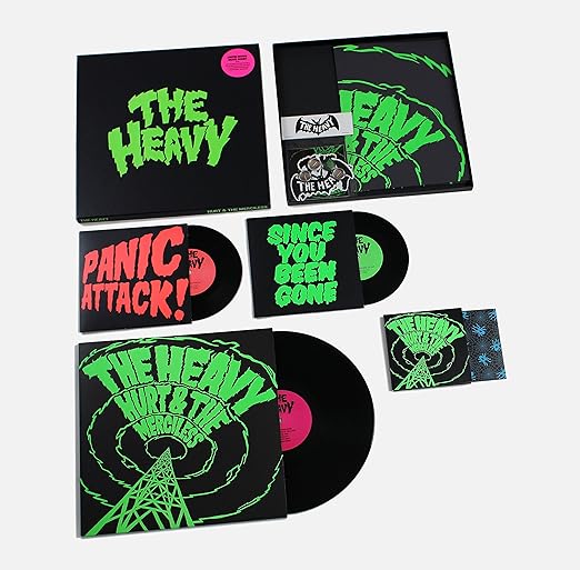 The Heavy- Hurt & The Merciless (1xLP. 2x7", 1xCD Box Set)(Box Wear) - Image 2