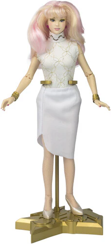 The Loyal Subjects- JEM AND THE HOLOGRAMS Jem Glitter and Gold 12" Fashion Doll - Image 2