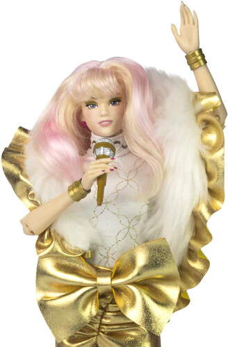 The Loyal Subjects- JEM AND THE HOLOGRAMS Jem Glitter and Gold 12" Fashion Doll - Image 4