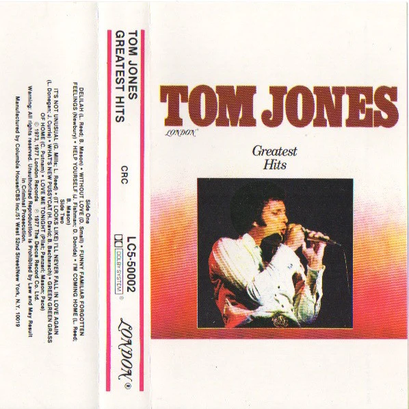 Tom Jones- Greatest Hits