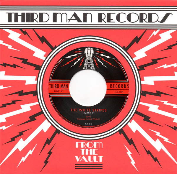 White Stripes- Rated-X (White Vinyl)