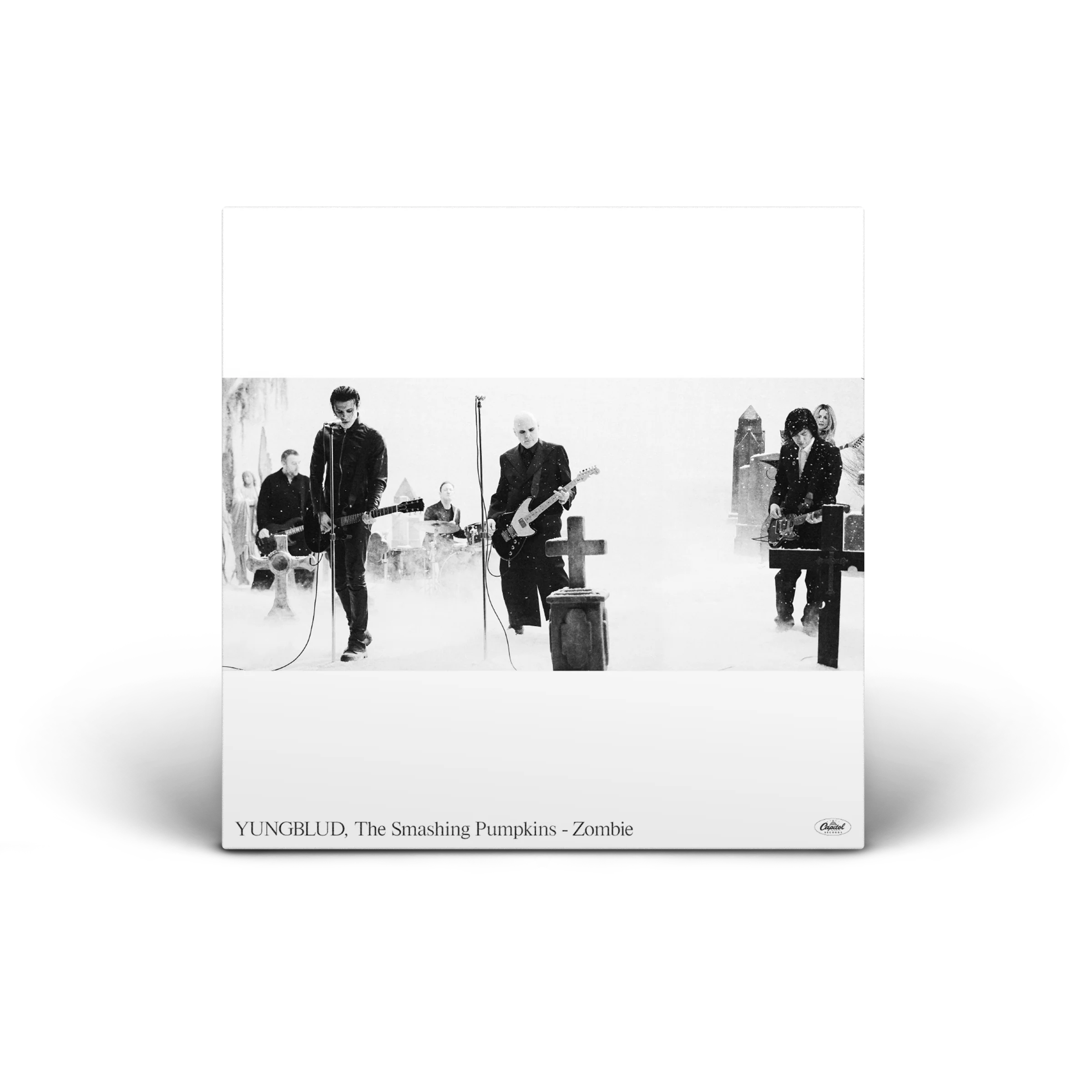 YUNGBLUD/The Smashing Pumpkins- Zombie [White 7" Single] - Image 3