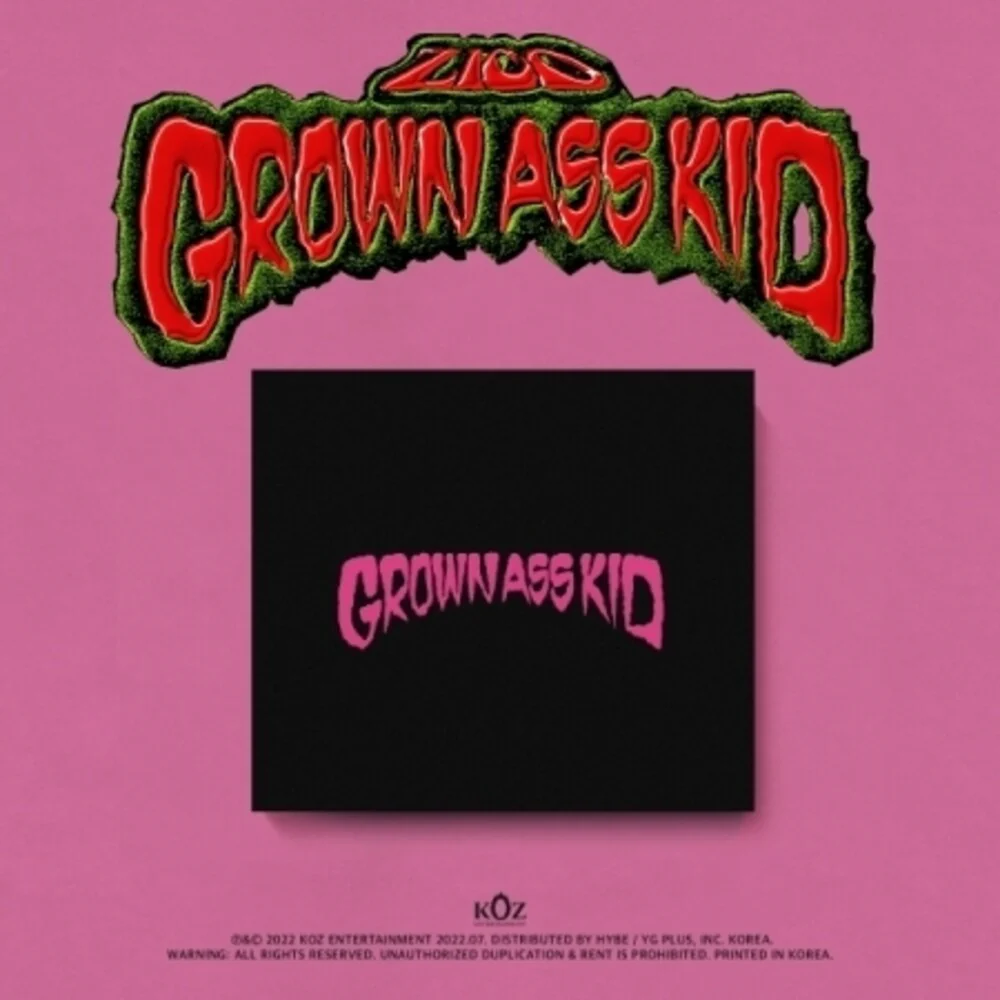 Zico- Grown Ass Kid (Jewel Version) (Asia) (CD)